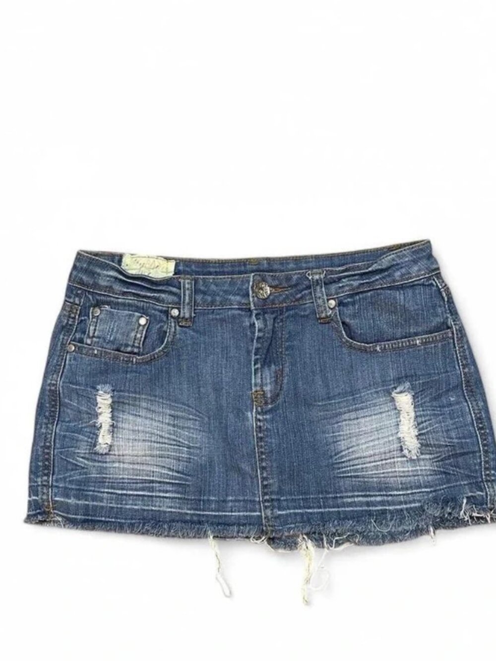 Cute Y2K Denim Mini Skirt